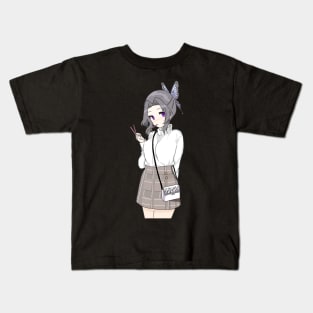 kochou shinobu in regular clothes Kids T-Shirt